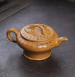 Yixing handmade purple clay teapot, original ore, gold gradient, gold luck, kung fu tea set, Chinese teapot 210ml - China Tea Store