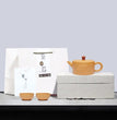 |Yixing pure manual gulp recommended by original ore gold mud suit teapot kung fu tea set - China Tea Store