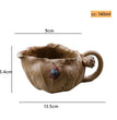 Yixing Purple Clay Fair Cup Handmade Master Cup Creative Lotus Leaf Shape Teacup Raw Ore Section Clay Tea Set Home Drinkware - China Tea Store