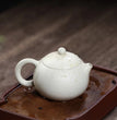 Yixing Purple Clay Pot Handmade Teapot Mutton Fat White Jade Section Mud Painting Peony Tea Cup Set Chinese Tea Accessories - China Tea Store