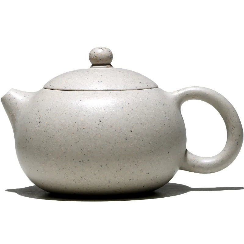 Yixing Purple Clay Pot Raw Ore Handmade Teapot Pottery Shunqing Seven - Star White Jade Section Xishi - China Tea Store