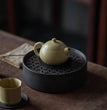 Yixing Purple Clay Pot Tea Set, Benshan Green Mud, Xu Yuefeng, Pure Handmade, Fully Small Xishi Pot, Capacity - China Tea Store