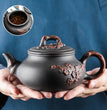 Yixing - Purple Clay Teapot and Teacup Set, Large Capacity, Clay Plum Blossom Pot, Kungfu Tea Set - China Tea Store