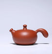 Yixing purple clay teapot handmade raw ore cinnabar coarse sand Taoist red teapot 270cc diamond teapot 9 hole gift - China Tea Store