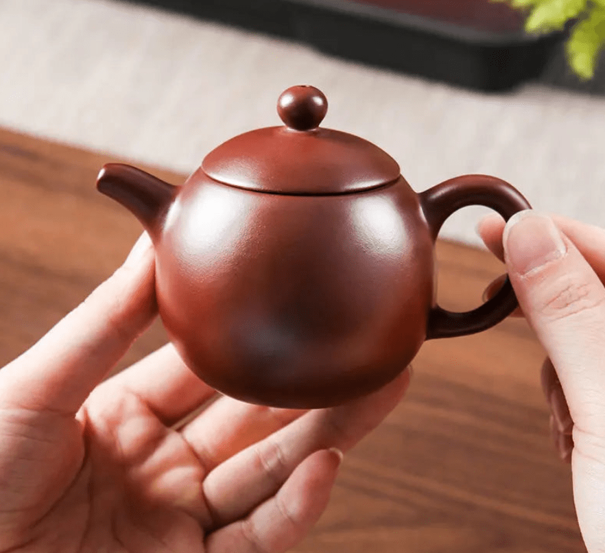 Yixing Purple Clay Teapot Handmade Zhu Mud Dragon Egg Kettle Chinese Beauty Tea Infuser Raw Ore Zisha Tea Pot Home Drinkware - China Tea Store