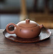 Yixing purple clay teapot pure manual Duan Ni Bian Xishi household tea making handle Xishi Teapot Tea Set raw material - China Tea Store