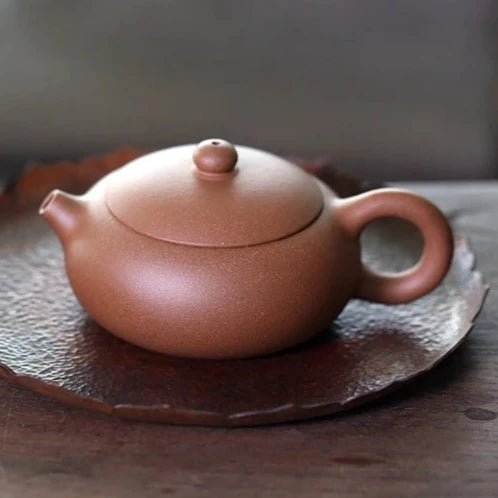 Yixing purple clay teapot pure manual Duan Ni Bian Xishi household tea making handle Xishi Teapot Tea Set raw material - China Tea Store