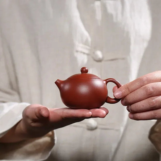 Yixing Purple Clay Teapots 90ml Authentic Dahongpao Xishi Tea Pot Ball Hole Filter Kettle Handmade Small Capacity Kung Fu Set - China Tea Store