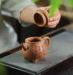 Yixing Purple Sand Handmade Tea Pot Raw Mine, Slope Lowering Mud, Three legged Milk Cauldron, Kung Fu Tea Set - China Tea Store