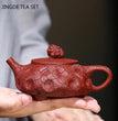 Yixing Tea Pot Handmade Golden Toad Purple Clay Teapot Beauty Kettle Raw Ore Dahongpao Teaware Chinese Tea Ceremony Gifts 160ml - China Tea Store