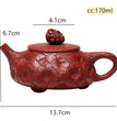 Yixing Tea Pot Handmade Golden Toad Purple Clay Teapot Beauty Kettle Raw Ore Dahongpao Teaware Chinese Tea Ceremony Gifts 160ml - China Tea Store