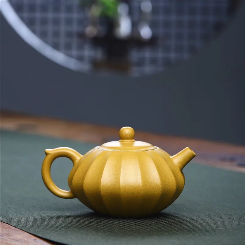 Yixing teapot handmade Raw ore teapot purple clay kettle Chinese custom tea set gifts 230ml - China Tea Store