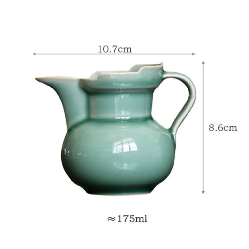 Yue Kiln Celadon Chahai Fair Cup Tea Pitcher Ceramic Tea Dispenser Cup Household Kung Fu Tea Set Teaware Tea Ceremony Teacups - China Tea Store