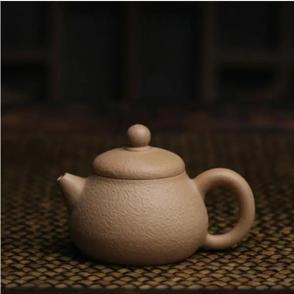 Zhu Ni Orange Peel Master Handmade Shape Favorites Kettle Flat Teapot Grapefruit Health Pot For Tea Oolong Tea Ceremony Sets - China Tea Store